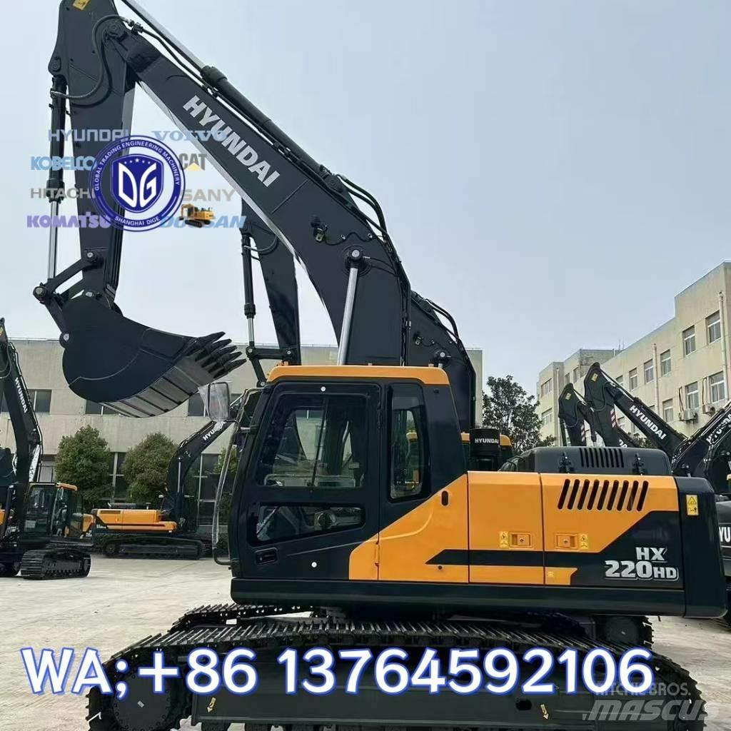 Hyundai HX 220 Lánctalpas kotrók