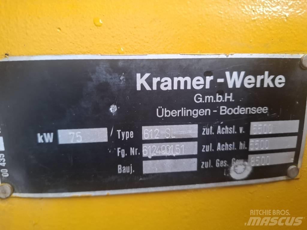 Kramer 612SL Gumikerekes homlokrakodók