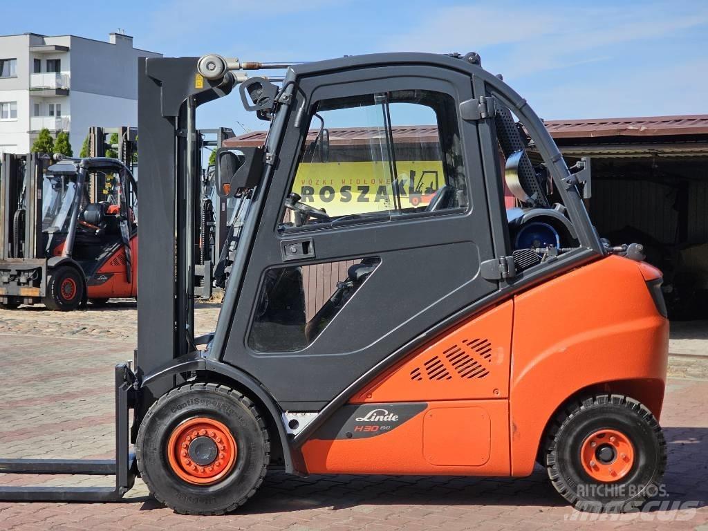 Linde H30T-02 Gázüzemű targoncák