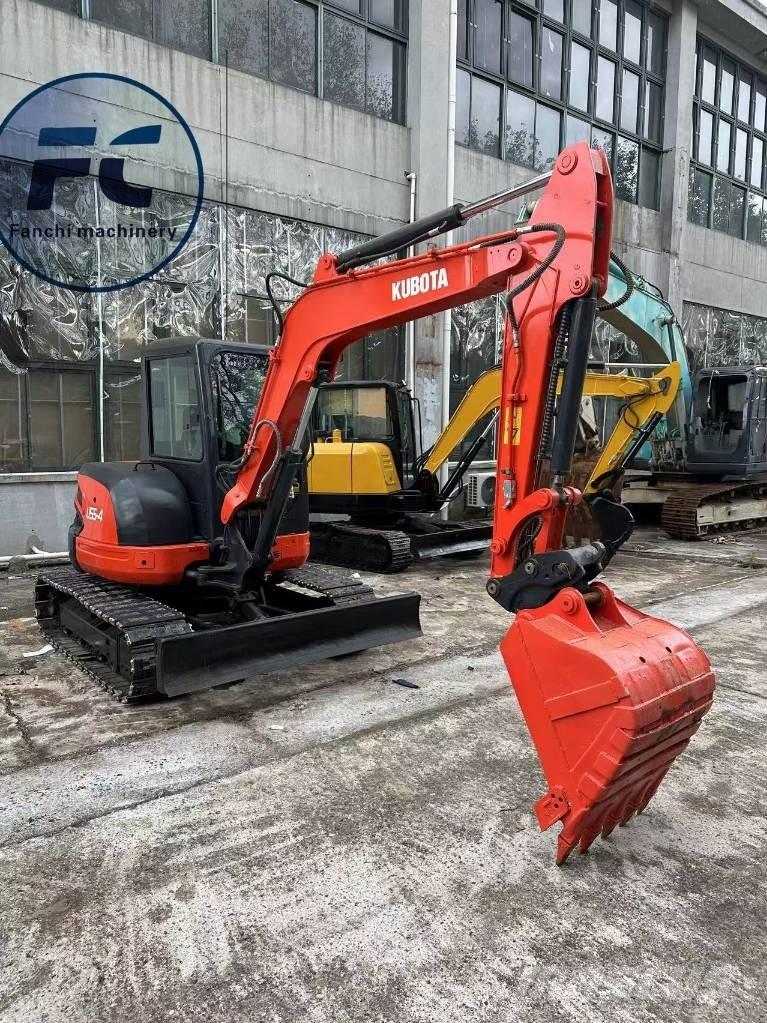 Kubota U 55-4 Lánctalpas kotrók