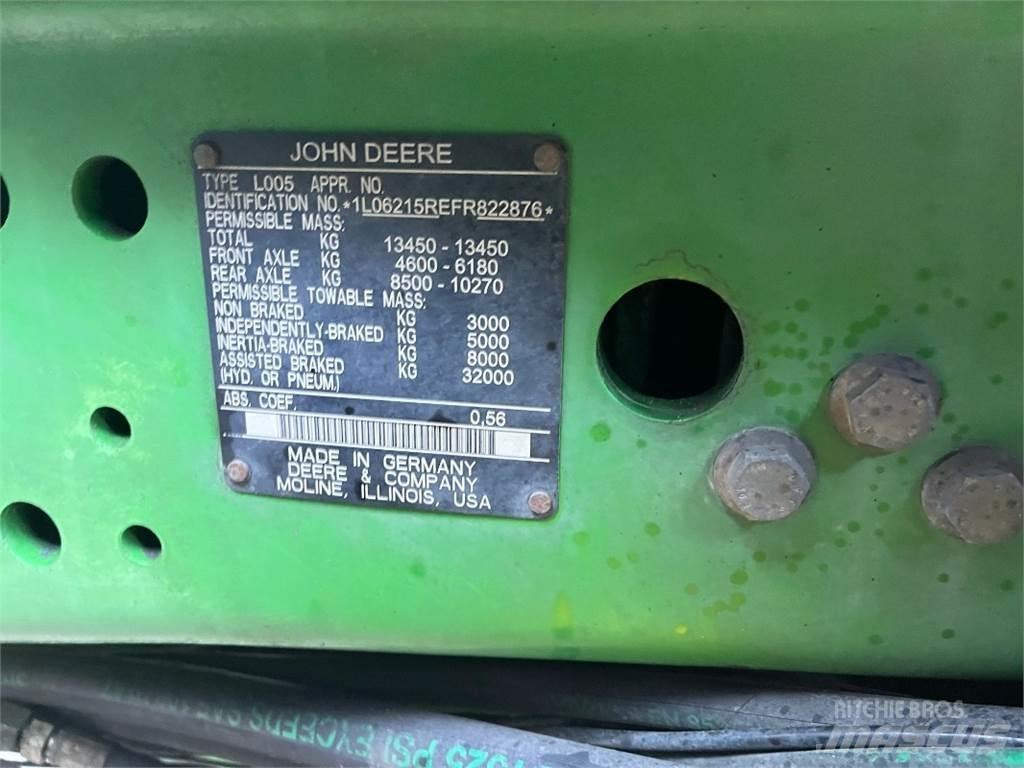 John Deere 6215R Traktorok