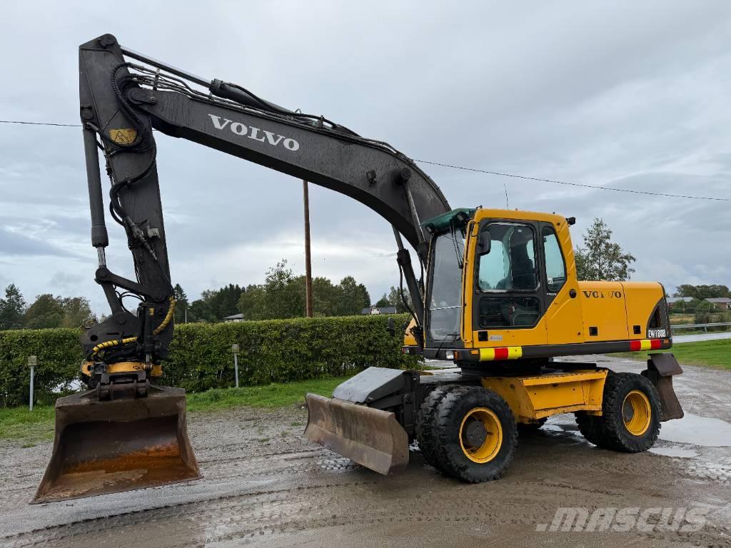 Volvo EW 180 B Gumikerekes kotrók