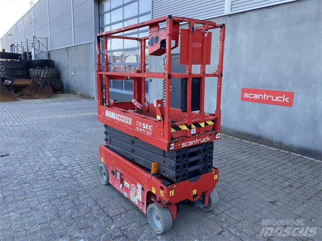 Manitou 78SEC Ollós emelők