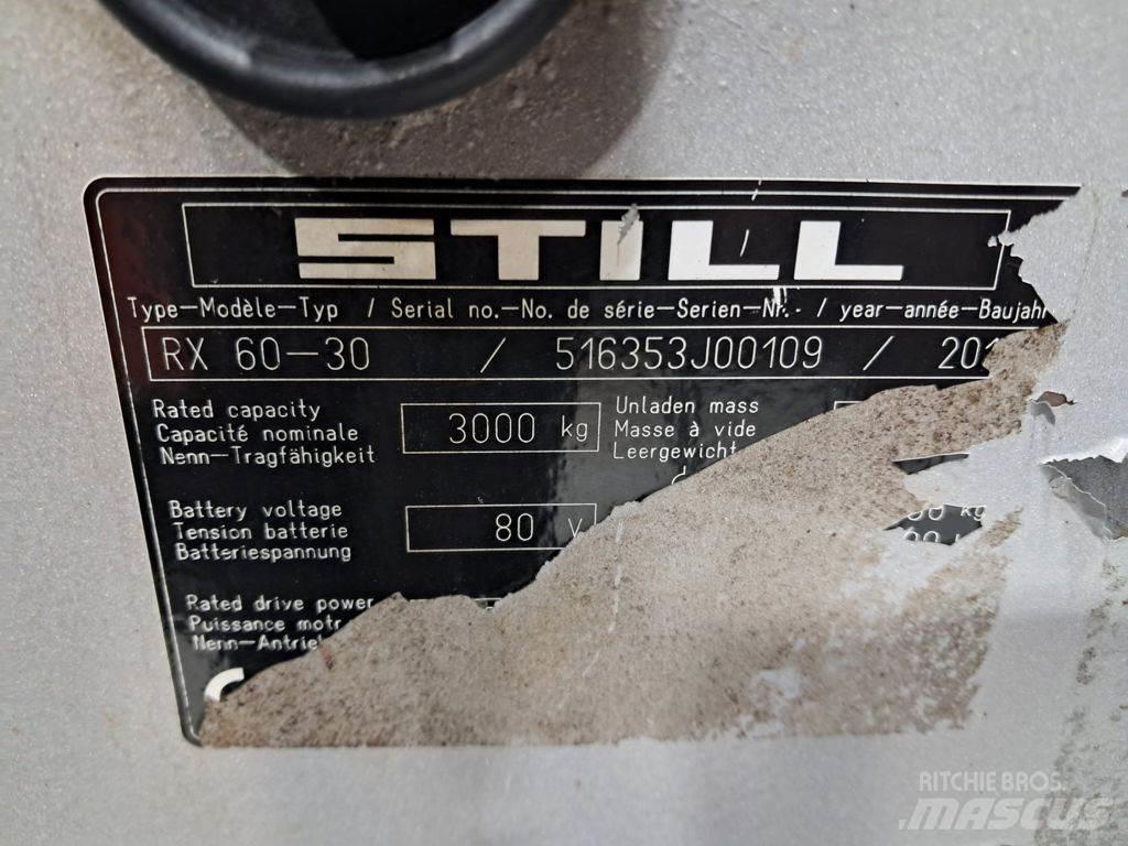 Still RX60-30 Elektromos targoncák