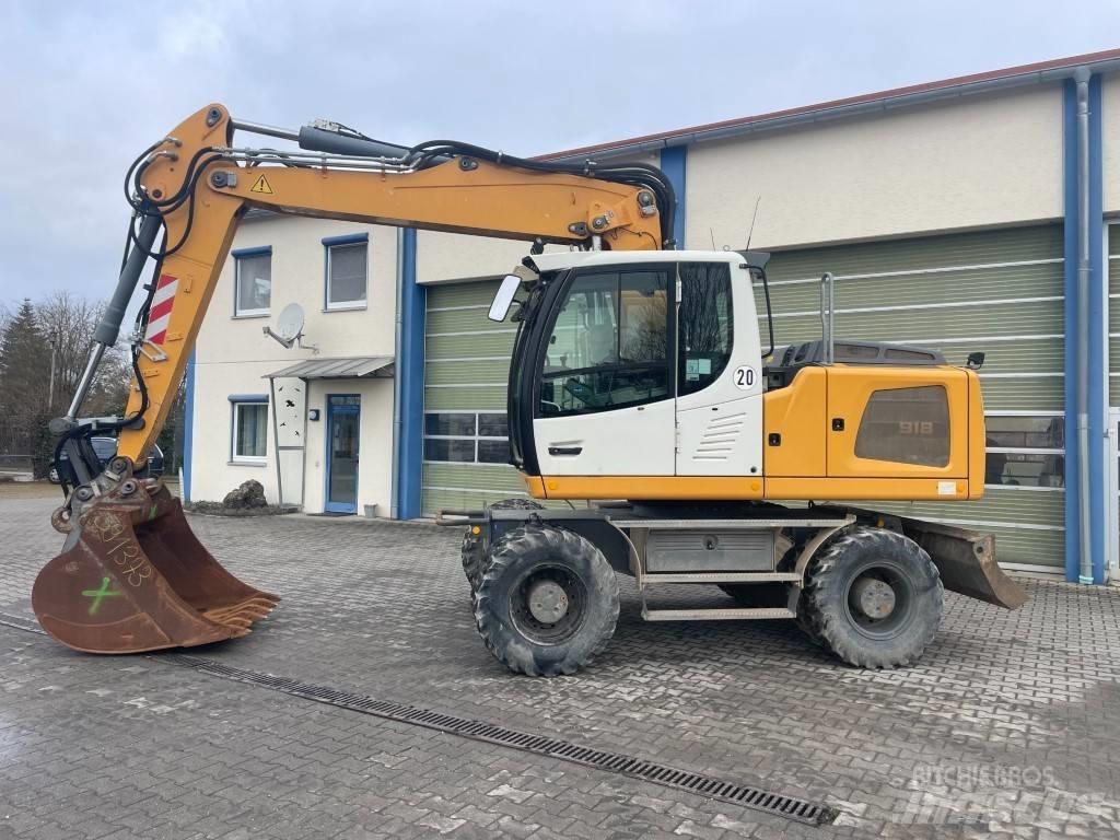 Liebherr A 918 Gumikerekes kotrók