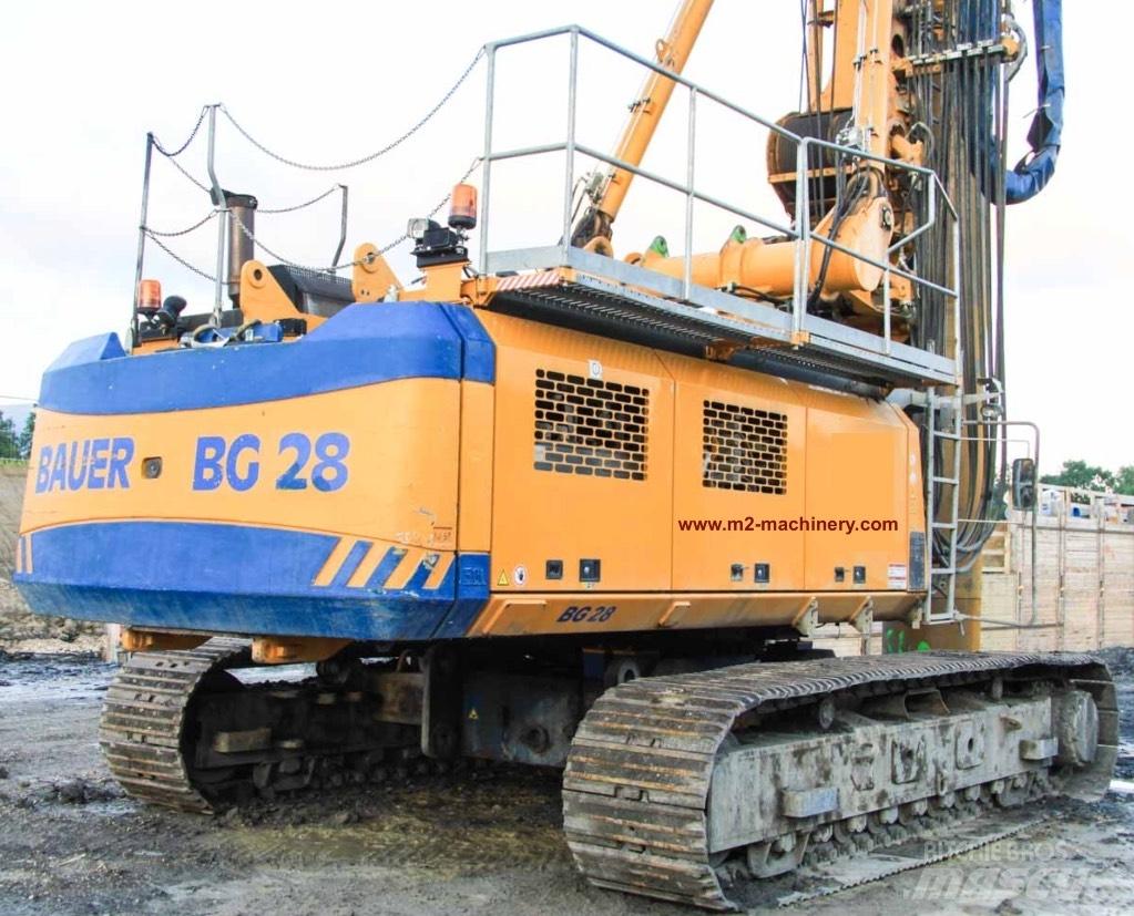 Bauer BG 28 V Nagy teljesítményű fúrók