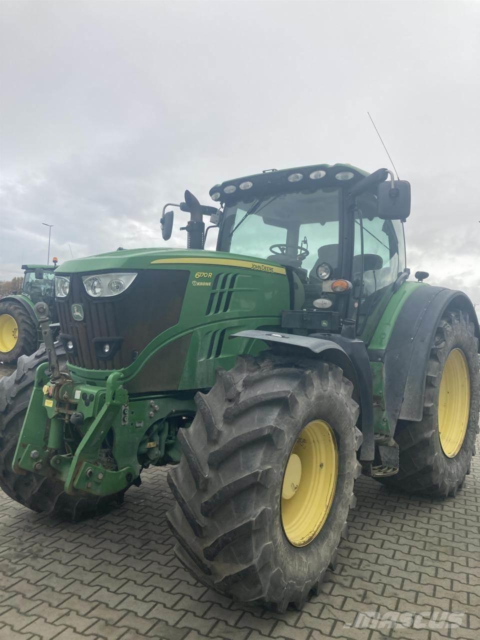 John Deere 6170R Traktorok