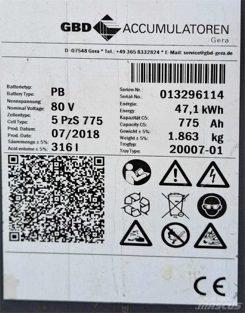 Still RX60-35 Elektromos targoncák