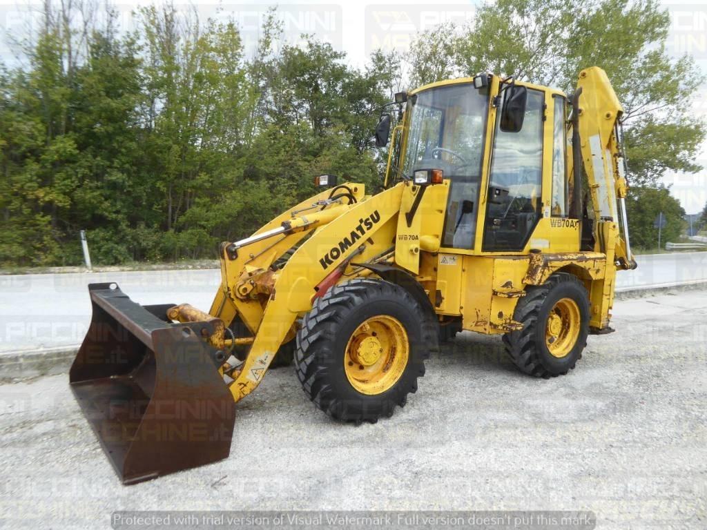 Komatsu WB70A Kotrórakodók