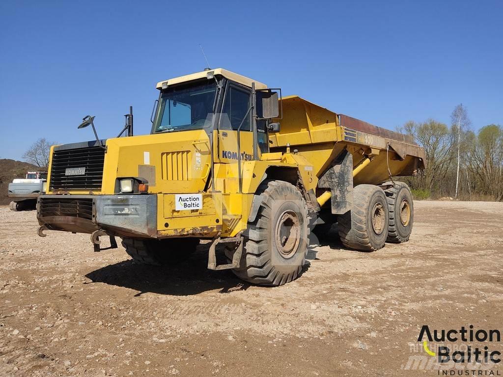 Komatsu HM400 Csuklósdömperek