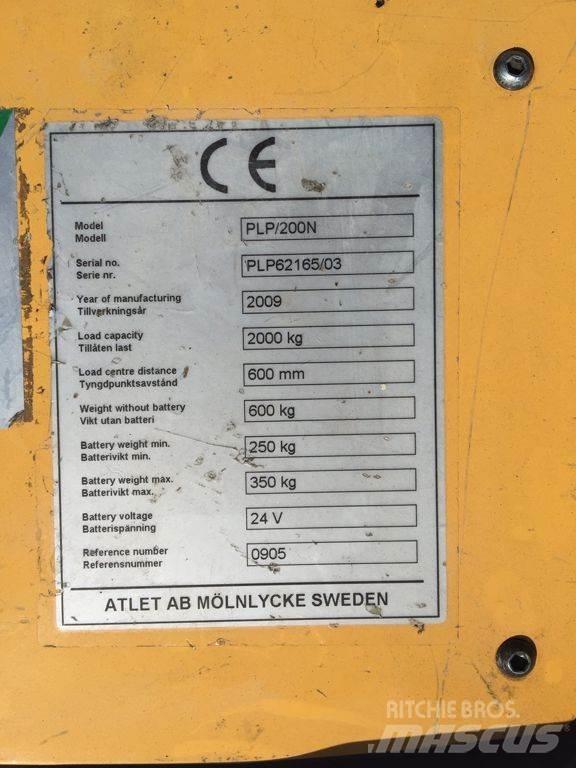 Atlet PLP200N Kézi raklapemelő