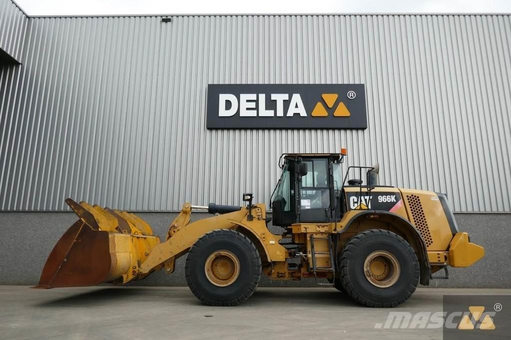 CAT 966K Gumikerekes homlokrakodók