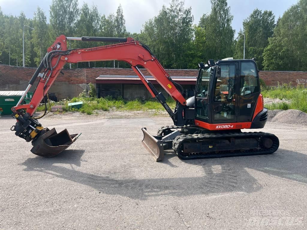 Kubota KX 080-4 Közepes (midi) kotrók 7 t - 12 t