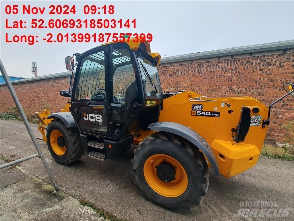 JCB 540-140 Teleszkópos rakodók