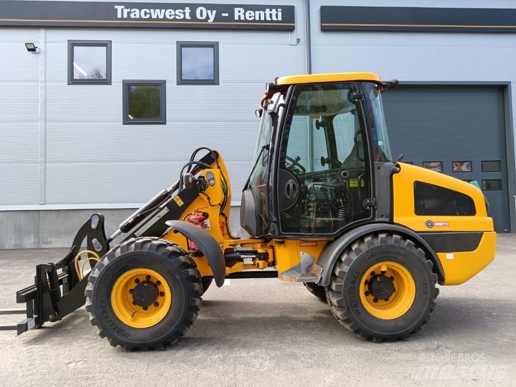 JCB 406 Gumikerekes homlokrakodók
