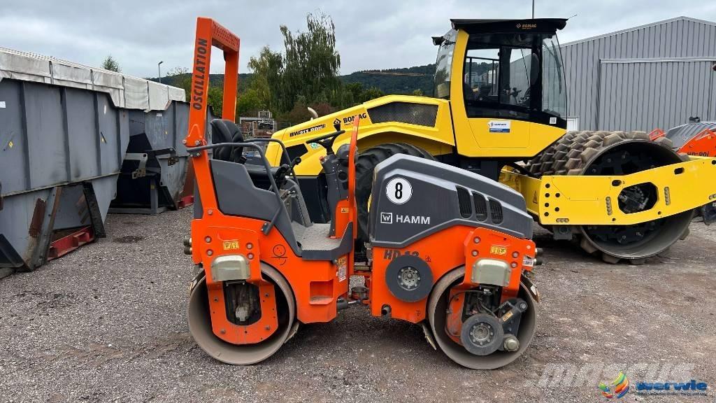 Hamm HD 12 VO Ikerdobos hengerek