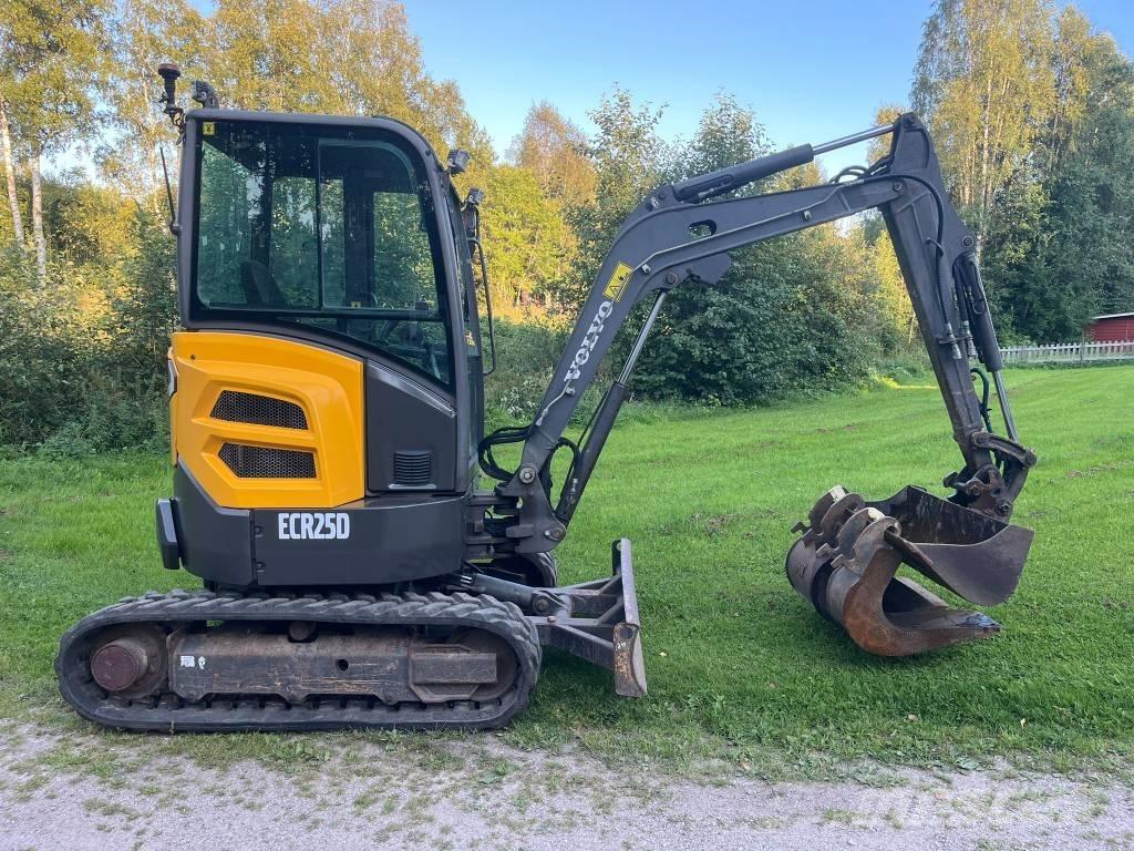 Volvo ECR 25 D Mini kotrók < 7t