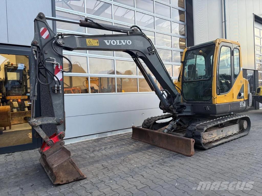 Volvo EC55B Mini kotrók < 7t