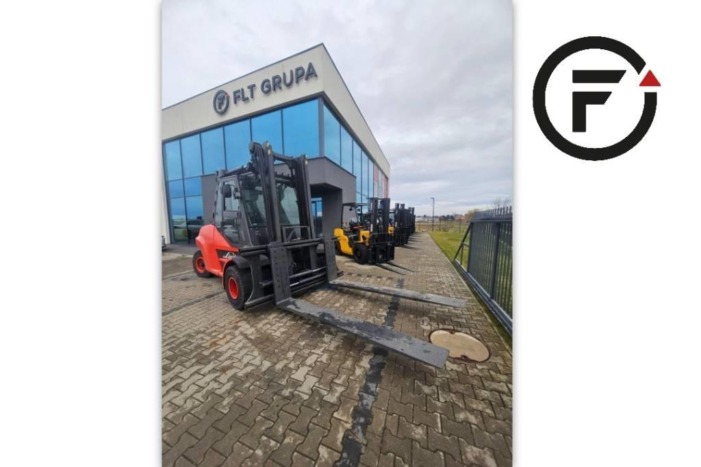 Linde H80T-02/1100 Gázüzemű targoncák