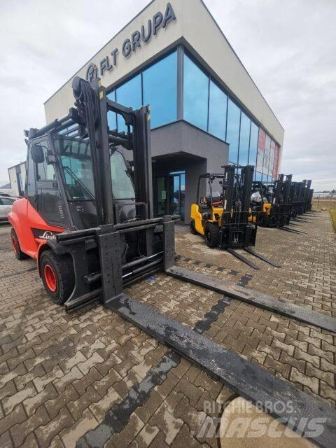 Linde H80T-02/1100 Gázüzemű targoncák