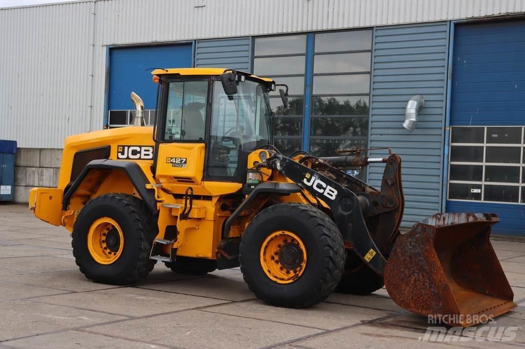 JCB 427 a5 zx Gumikerekes homlokrakodók