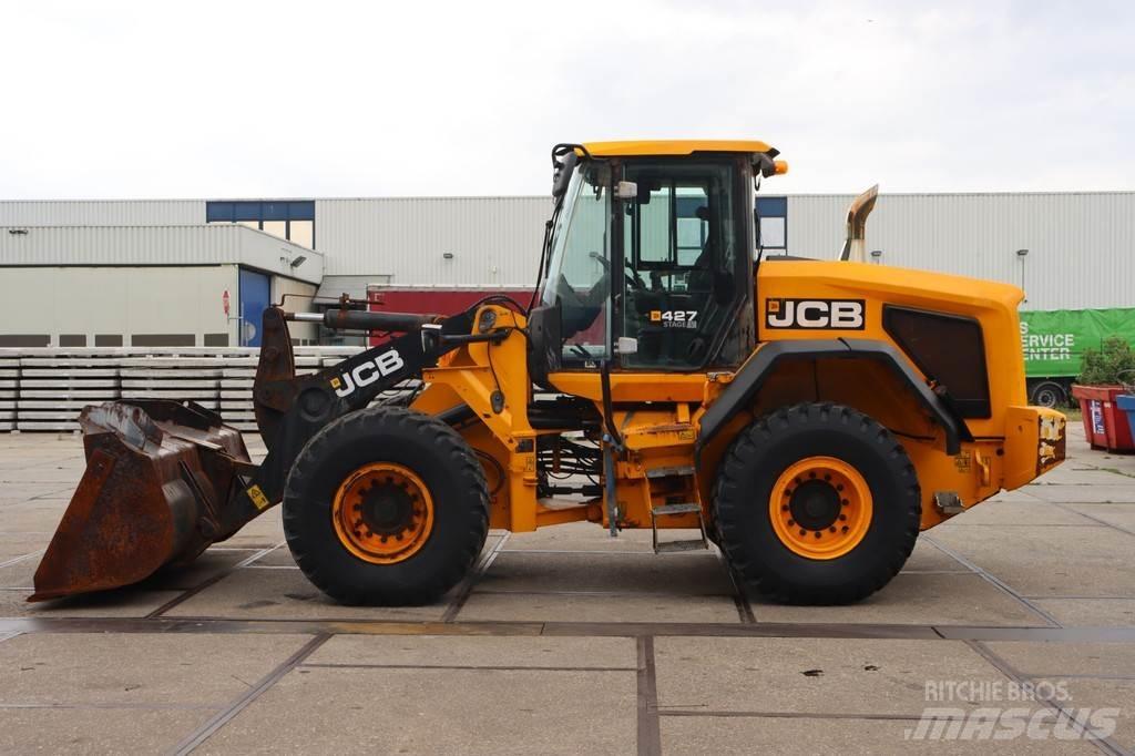JCB 427 a5 zx Gumikerekes homlokrakodók