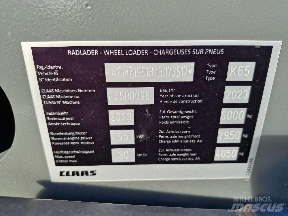 CLAAS Torion 535 Teleszkópos mezőgazdasági rakodók