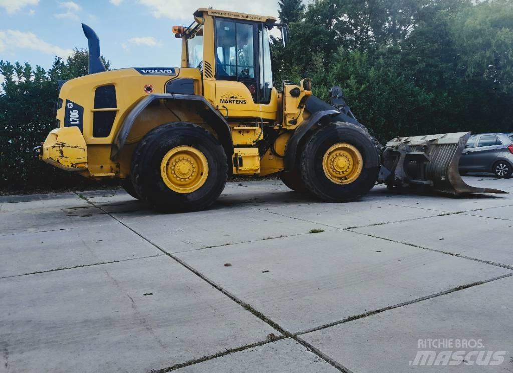 Volvo L70g Gumikerekes homlokrakodók