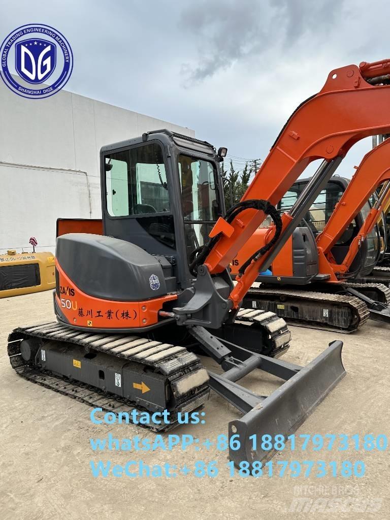 Hitachi ZX 50 U Mini kotrók < 7t