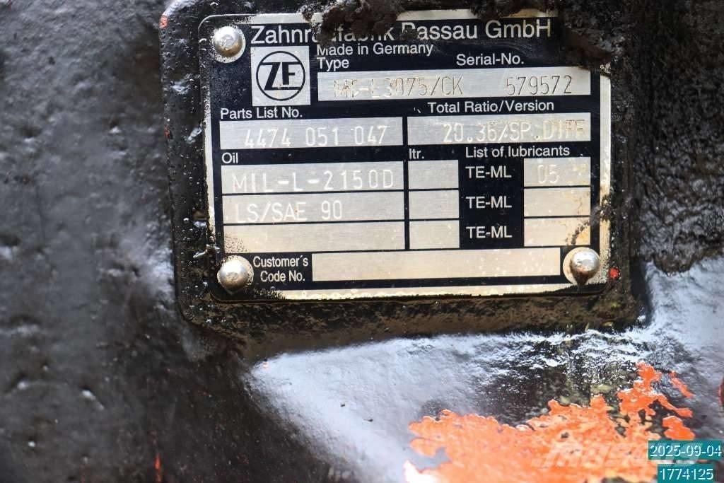 Huddig 1160 D Tengelyek