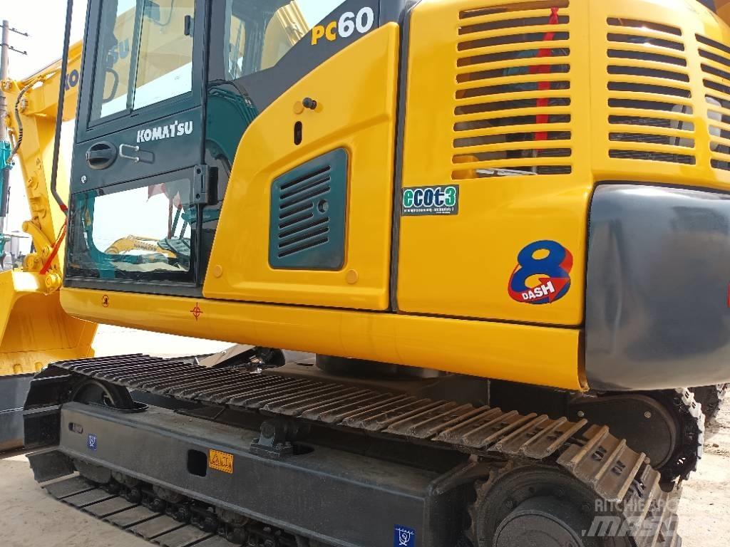 Komatsu PC 60 Mini kotrók < 7t