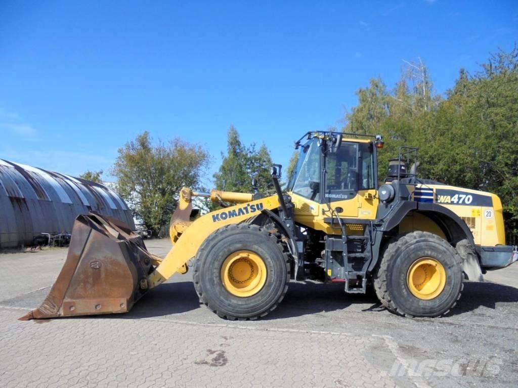 Komatsu WA 470-8 Gumikerekes homlokrakodók