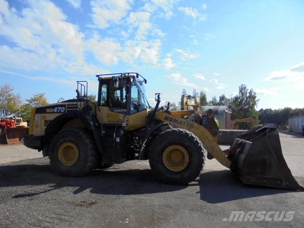 Komatsu WA 470-8 Gumikerekes homlokrakodók