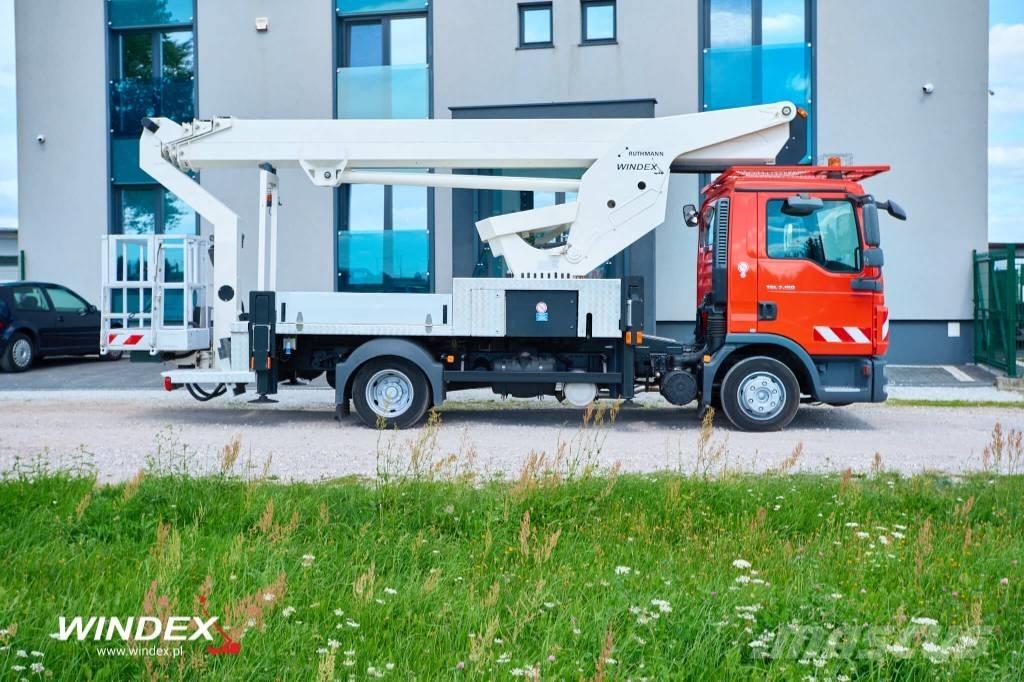 Ruthmann T 300 Teherautóra szerelt emelők és állványok