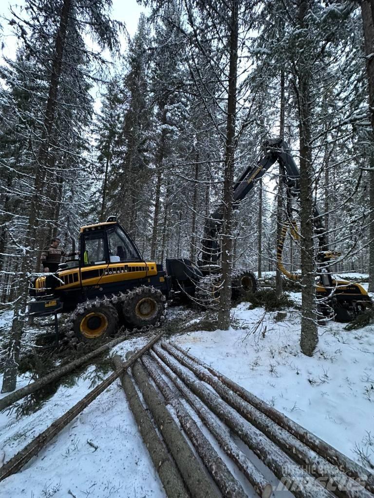 Ponsse Ergo 8W Betakarítók