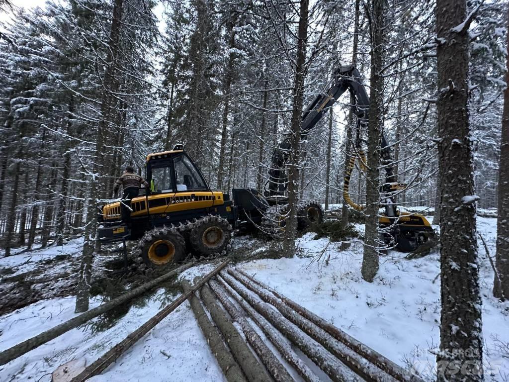 Ponsse Ergo 8W Betakarítók