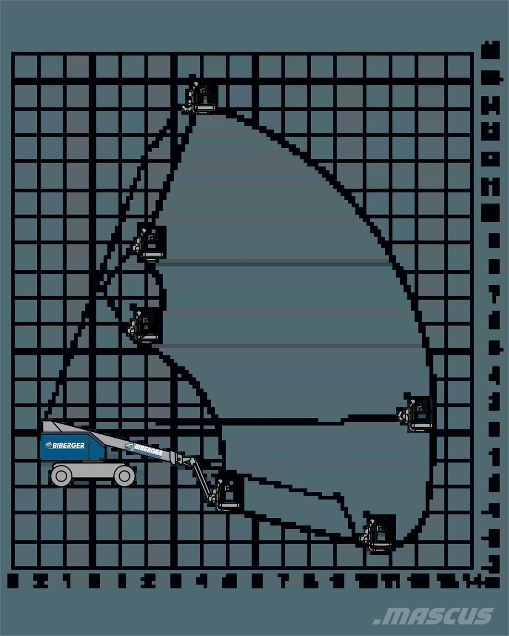 Aichi SP 14 DJ Teleszkópos emelők