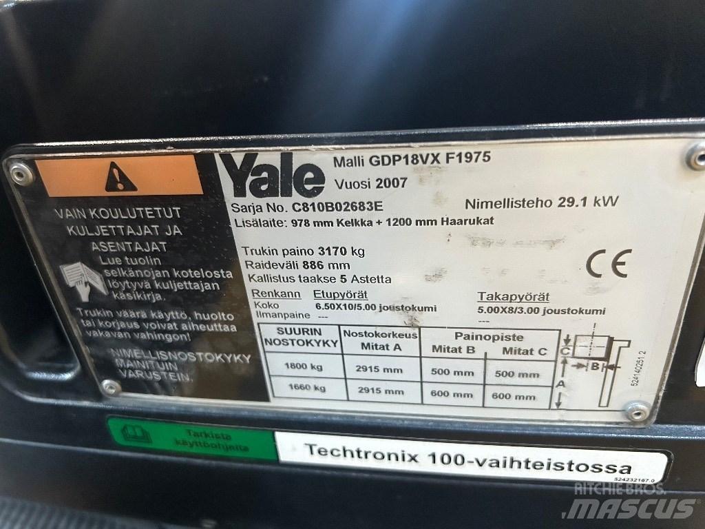 Yale GDP18VX Dízel targoncák