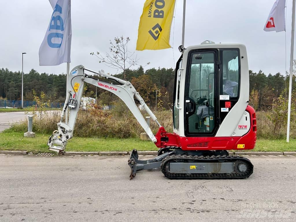 Takeuchi TB 216A V4 Mini kotrók < 7t