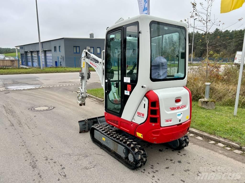 Takeuchi TB 216A V4 Mini kotrók < 7t