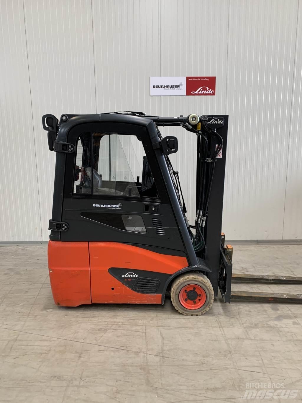 Linde E16C Elektromos targoncák