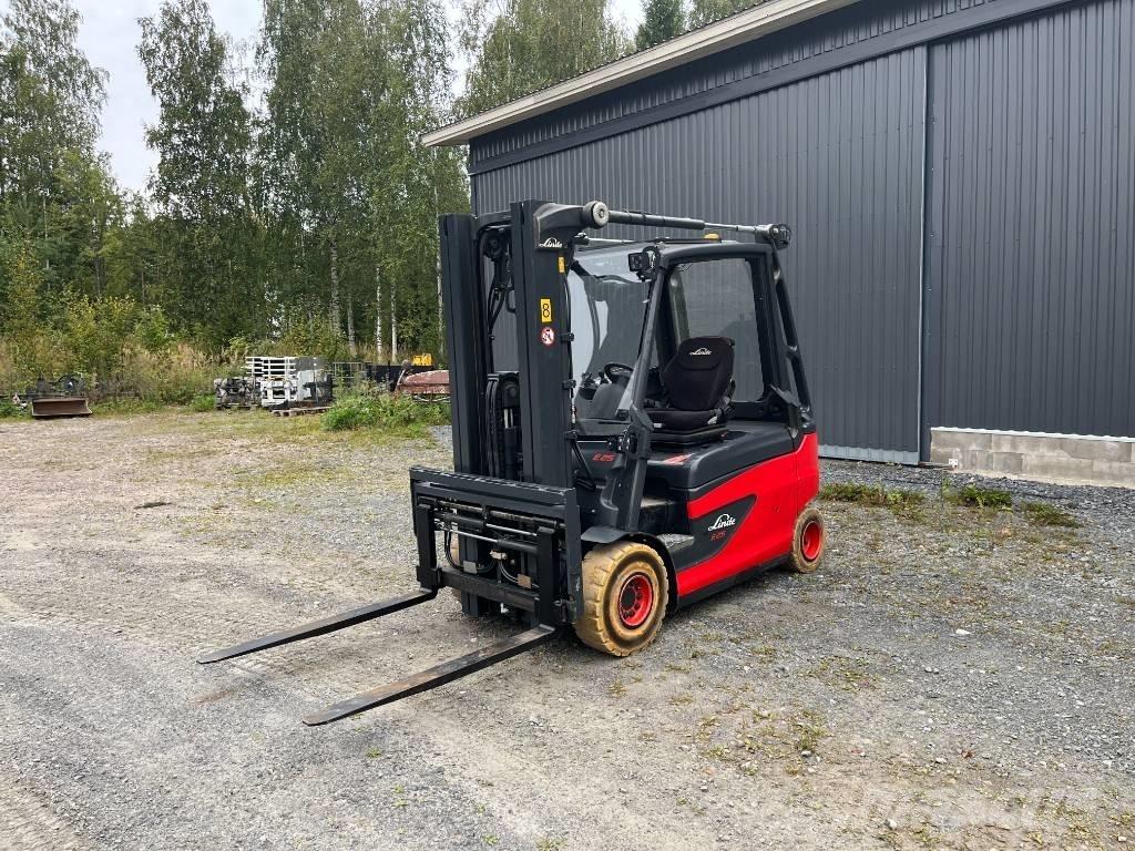 Linde E25L-01 Elektromos targoncák