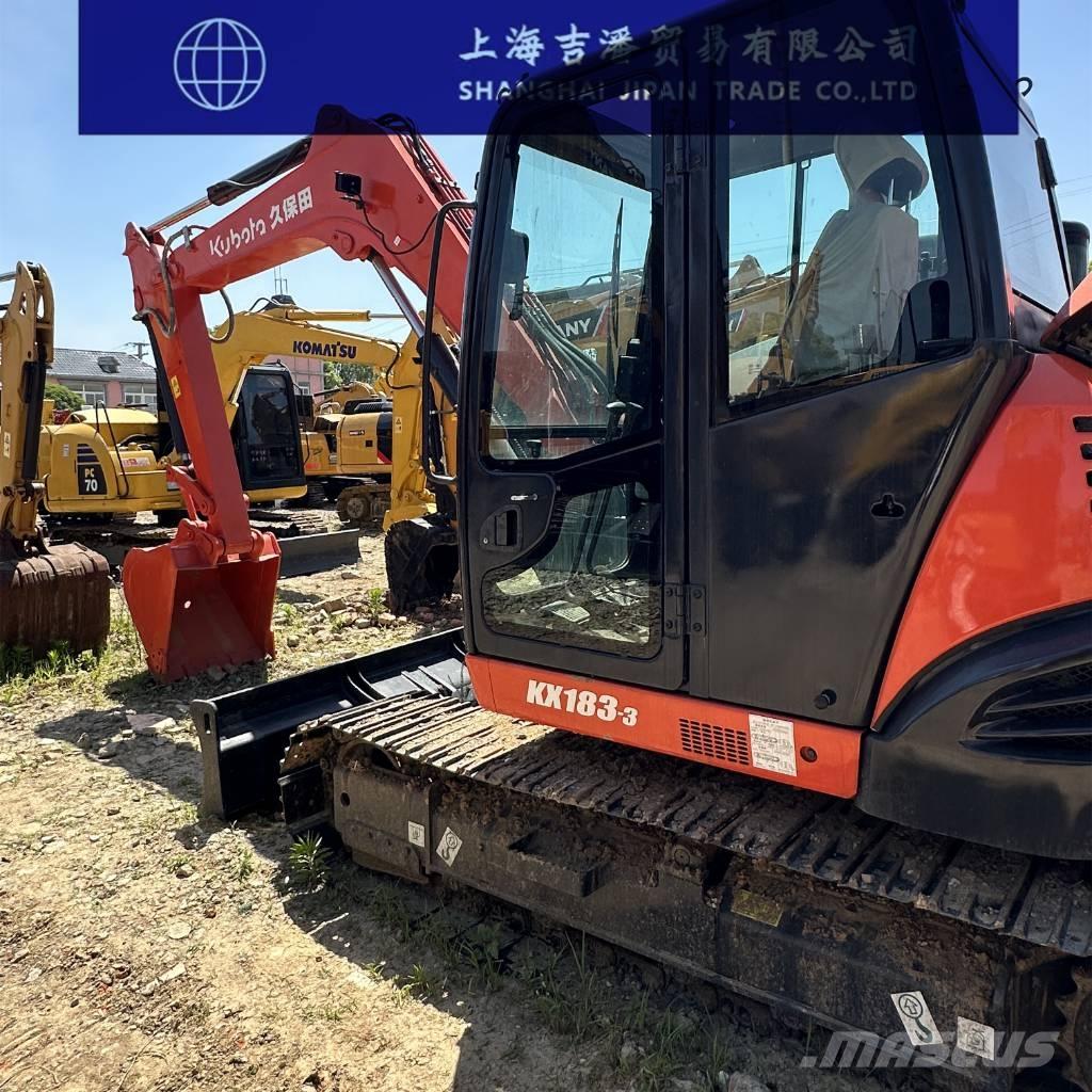 Kubota KX 183 Lánctalpas kotrók