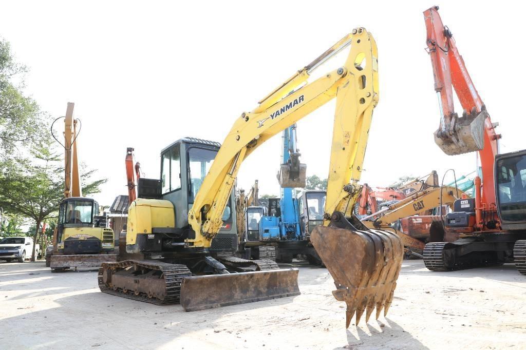 Yanmar Vio 55-5 B Mini kotrók < 7t