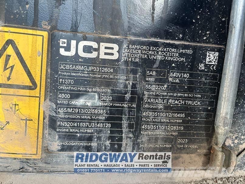 JCB 540-140 Teleszkópos rakodók