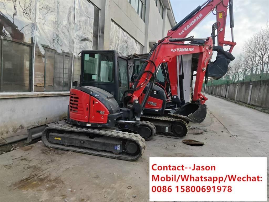Yanmar Vio 55-6 B Mini kotrók < 7t
