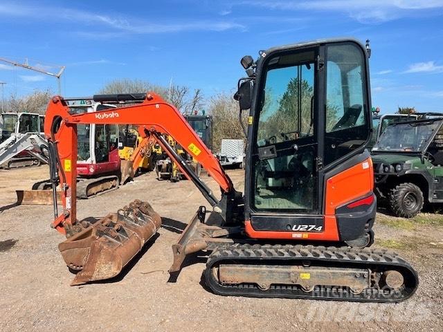 Kubota U 27-4 Mini kotrók < 7t