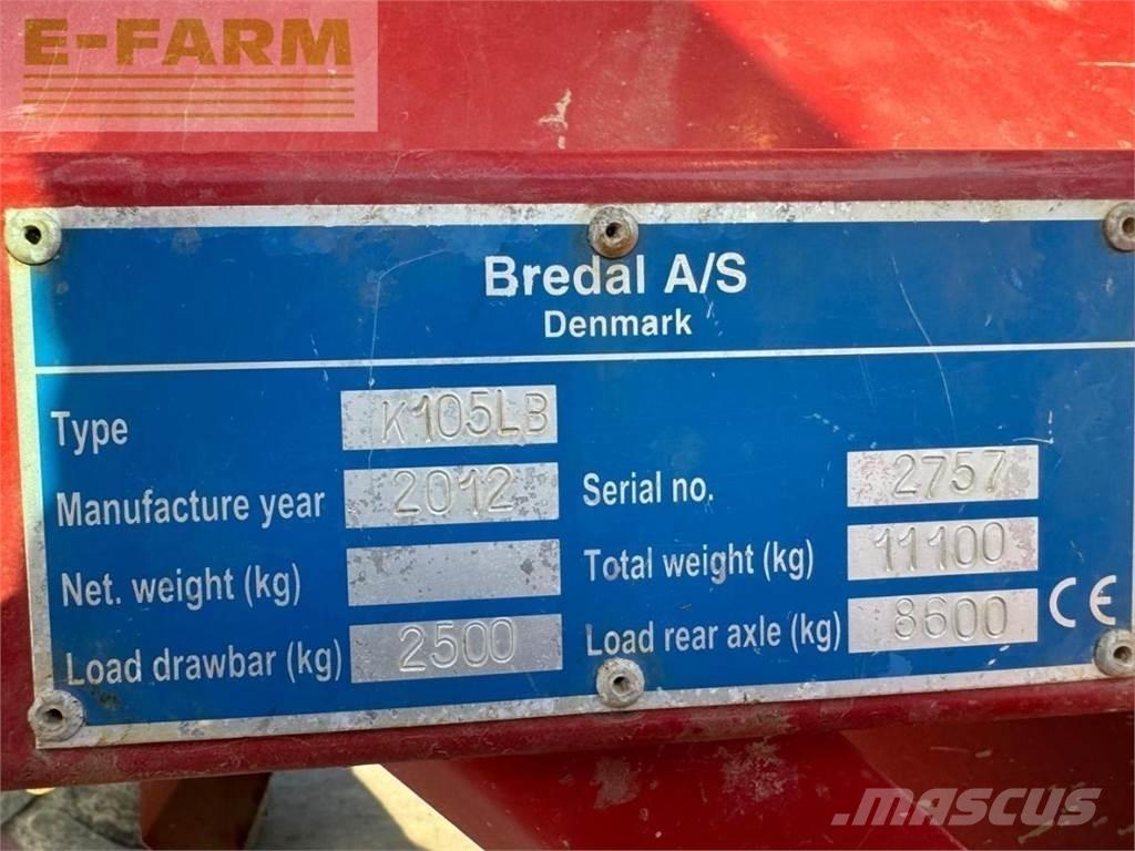 Bredal K105LB Műtrágyaszórók