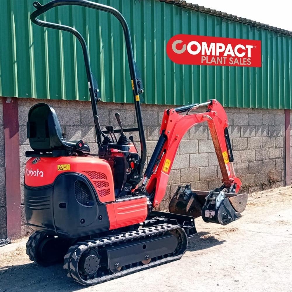 Kubota K008-3 Mini kotrók < 7t