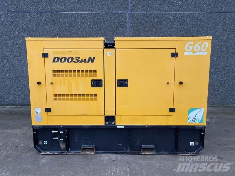 Doosan G 60 Dízel áramfejlesztők
